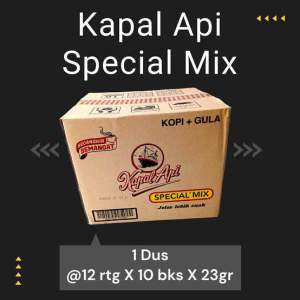 Kapal api spesial Mix 23gr KARTON