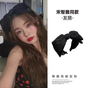 ริบบิ้นผ้าซาตินลายผีเสื้อสองชั้น ขอบกว้าง สไตล์เกาหลี สำหรับผู้หญิง วัสดุผ้า ริบบิ้นผ้าซาติน ริบบิ้นผ้า ริบบิ้นผ้าลายผีเสื้อ