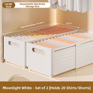 TAILI | Expandable Large Capacity Clothes Storage Box