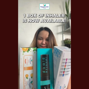 Peppermint Field Orange Wholesale Reseller Package 60pcs 2in1 Nasal Inhaler with Essential Oil 1 Box
