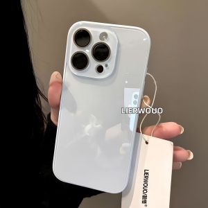 LIANGWU | Ice-feel Glass Mult-version iPhone Case Full-camera Protection
