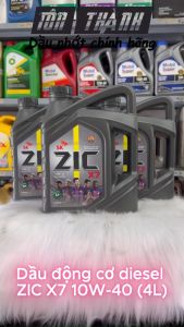 [ Combo bảo dưỡng ] 2 BÌNH NHỚT XE Ô TÔ SK ZIC X7 10W40 (4 Lít) + SÚC ĐỘNG CƠ CASTROL