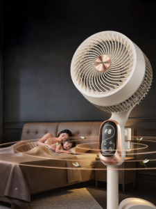 SKYWORTH | Mosquito Repellent Air Circulating Quiet Standing Fan