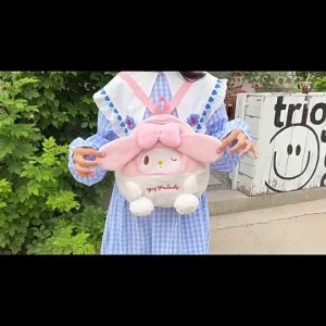 Balo Gấu Bông Kurumi Melody  Đáng Yêu(Có nhiều màu)