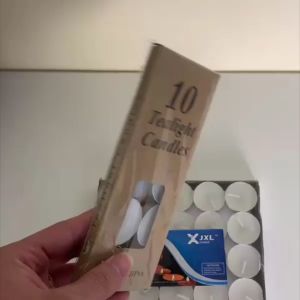 Nến sáp 10 viên và 50 viên/hộp an toàn không khói dùng trang trí xông tinh dầu DN074