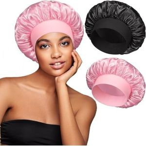 Ladies Elastic Satin Hair Protection Hat