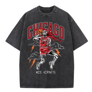 Áo Thun Nam Nữ Cotton 100% Phong Cách Hip Hop Bóng Rổ Giặt Thoải Mái Thường Ngày Mùa Xuân 2024 Tay Ngắn Dáng Rộng Kháng Khuẩn