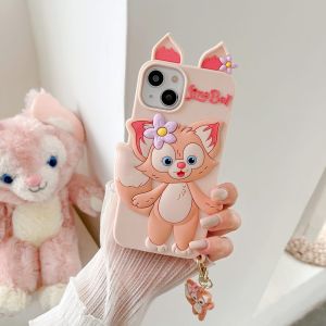 Casing 3D Linabell lucu khusus ip