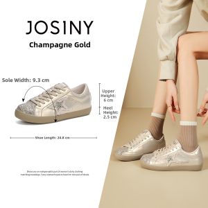 Josiny | Sparkling Breathable Casual Flat Shoes