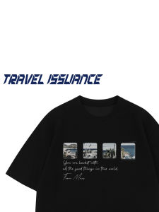 Áo Thun Tay Ngắn Dáng Rộng in Họa Tiết Cá Tính Nhật Bản Mùa Hè Đa Năng Thường Ngày Cho Thanh Thiếu Niên Áo Thun Cotton Thường Ngày