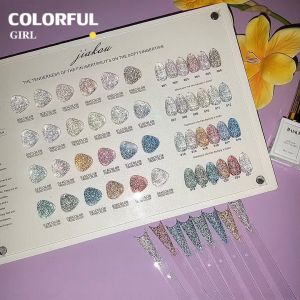 【พร้อมส่ง】JIAKOUสีเจลแฟลช   สีทาเล็บเจล 24สี（JIAKOU) สีเจล25สี สีเจลแฟลช   แถม ชาร์ทสี (แถม ชาร์ทสี ทามาให้แล้ว)