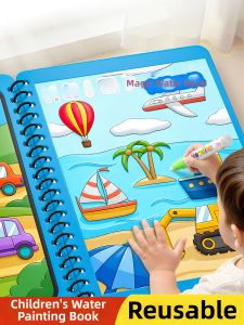 XUEDELE | Water Doodle Drawing Book Reusable Washable