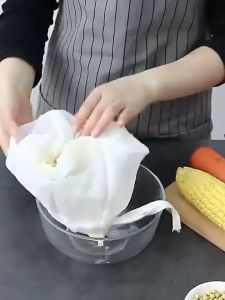 Saringan kain susu kacang kedelai bahan nilon / jaring kain saringan nylon BAGUS & TEBAL