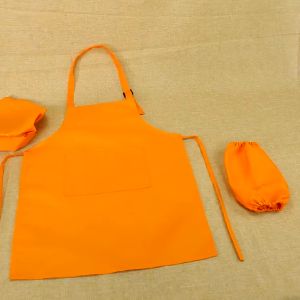 2Pcs Kid Boys Girls Apron Set: A Perfect Choice for Kindergarten & Art Class