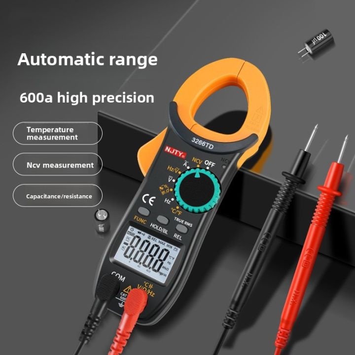 MUJUEAO | High Precision Multimeter with Clamp Meter for Temperature ...