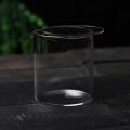 MOMIAN | Lọ Thủy Tinh Mini Hình trụ Với Nắp Acrylic. 