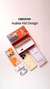 Nubia V60 DESIGN NFC RAM 6/256GB (GARANSI RESMI)
