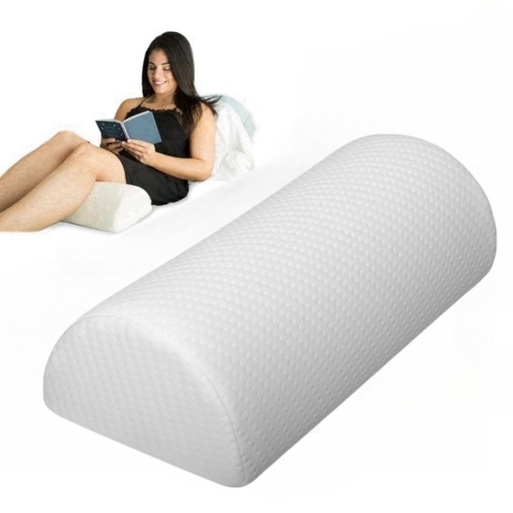 Lumbar half roll pillow hotsell