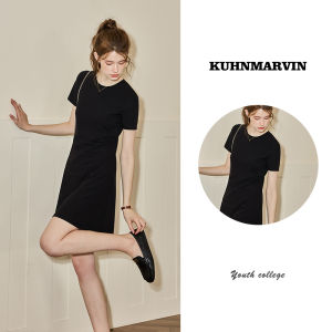 KUHNMARVIN | Đầm Đen Giảm Cân Đa Năng Cho Phụ Nữ Mùa Hè