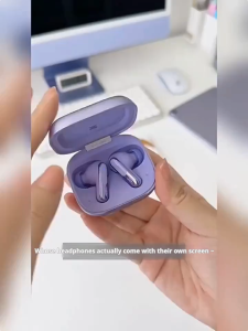 JBL LIVE BEAM 3 สี Dazzle Pod 3 รุ่นลดเสียงรบกวนไร้สายชุดหูฟังบลูทู ธ สี Dazzle Touch Screen ในหู