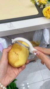 HTF P-Shaped Peeler Peeler With Non-Slip Fruit Vegetable Paring Knife Handles for Home Kitchen
