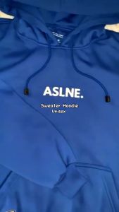 ASLANE Sweater Hoodie Biru Electric: Desain Stylish & Nyaman