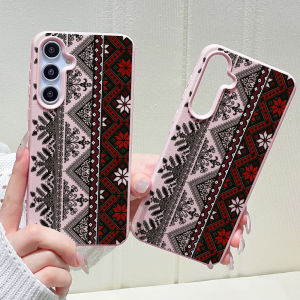 Phone Case for Samsung Galaxy S26 S25 S23 Ultra S24 FE A57 A56 A55 A54 A53 A16 5G A07 A06 A15 4G Cases Ethnic Geometric Patterns