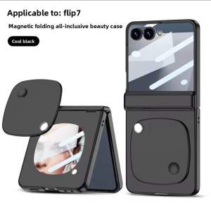 Case Gkk Original Samsung Galaxy Z FLIP 7 5G Hardcase Luxury Matte Hinge With Mirror Case Z FLIP 7 5G 2025
