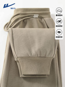 Loose Fit Mens Sports Pants Casual Long Trousers American Trendy Youth Cotton Polyester Blend Autumn Spring Seasonal Wear