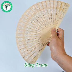 Quạt cổ phục quạt cổ trang phong cách cổ xưa cực đẹp