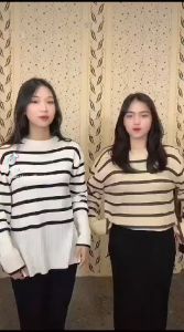 Atasan Sweater Rajut Haru Knit: Desain & Bahan Berkualitas