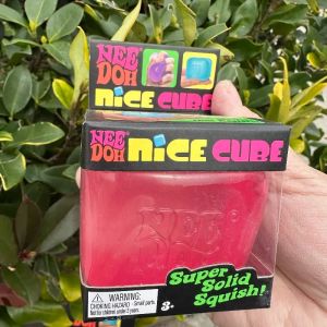 New Needoh Schyling Nice Cube Sensory Stress Reliever Fidget Tool for Anxiety & Focus Desk Sensory Cube for Adults & Kids