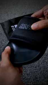 Rootly - Sandal Full Black Slipper Masakini