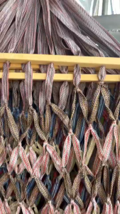 เปลนอนผู้ใหญ่ เปลไม้เชือกสาน นอนสบายไม่ปวดหลัง ผ้าเชือกสานทนทานไม่ขาดง่าย รับประกันสินค้า