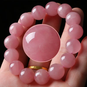 QINBAOSHUIJING | Pink Crystal Bracelet Scattered Beads Uniquely Designed