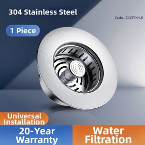 JIAYUN | Odor Preventing Stainless Steel Strainer Pop-up Core Press Style