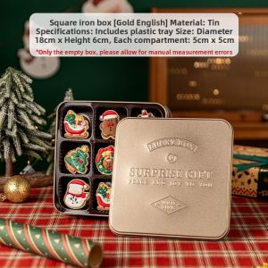 MEIDI | Christmas Frosted Cookie Gift Box Tin