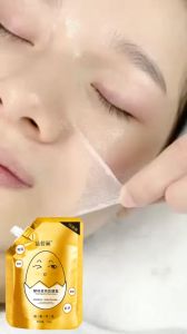 Masker Ragi Cangkang Telur Pemutih Krim Masker Peel-Off Pemutih Masker Wajah Cangkang Telur Pemutih Masker Wajah Anti Jerawat dan Mencerahkan Kusam Rambut Hitam Masker Cangkang Telur Ragi Bersinar 100G