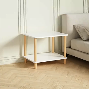Sofa Side Table Modern Minimalist Simple Small Coffee Corner Wood Table Living Room Bedside Table