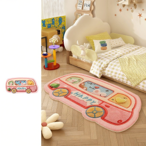 ZHIBAIJIA | Cute Cartoon Pink Dachshund Carpet
