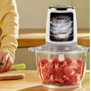 Mini Manual Mincer Grinder Garlic Food Crusher Food Processor Electric Meat Grinders Molino De Carne Kitchen Accessories 2022