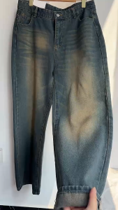 Celana Panjang Wanita Loose High Waist Jeans Premium - Korean Stayle Jeans Baggy Loose Oversize