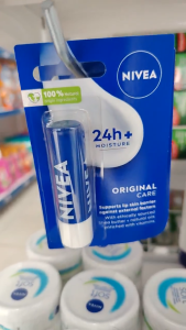 Son Dưỡng Môi NIVEA Original Care 24H Moisture – Dưỡng Ẩm Hỗ Trợ Bảo Vệ Môi Bơ Hạt Mỡ & Dầu Tự Nhiên