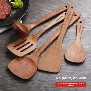 Nonstick Cookware Wooden Cooking Utensils