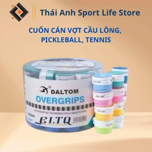Cuốn cán vợt DALTOM Chính hãng NỘI ĐỊA TRUNG dùng cho Cầu lông ...