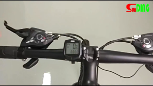 Bike Speedometer - Waterproof Cycling Computer with Odometer Model SD-581A Wired/GPS Options Durable Racing Speed Meter for MTB Road Bikes