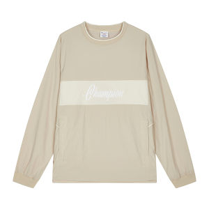 Champion | Áo Hoodie Cổ Tròn Thiết Kế Mới Mùa Xuân Phối Màu