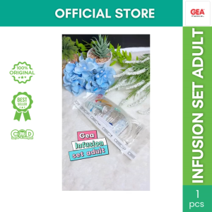 GEA Infusion Set Adult Infus Set Dewasa