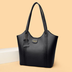 clu 2026 New Style tote bag for women soft leather large capacity simple and compatible shoulder bag ulc