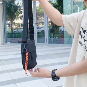 MENSPE Mini Shoulder Bag Mens Messenger Bag Travel Bag Business Bag Large Capacity Phone Bag Lightweight Casual Bag Fashion Leisure Sport Street Bag for College Student